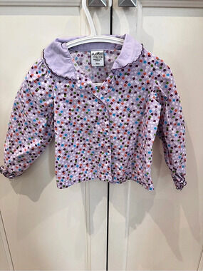 please mum Floral Blouse in Purple Baby 18m Like New